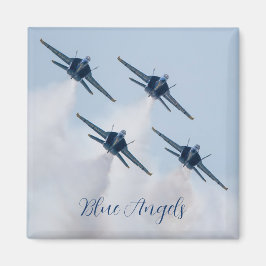 Blauwe engelen magneet