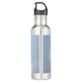 Blauwe Engelen Waterfles Waterfles (Achterkant)