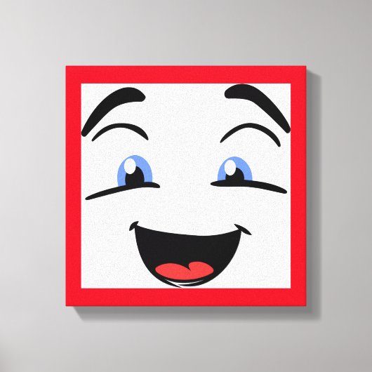 BLAUWE EYED CANVAS AFDRUK (Voorkant)