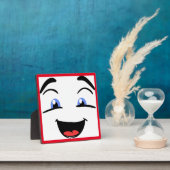 BLAUWE EYED FOTOPLAAT (Insitu)