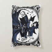 Blauwe fantoomfee accent kussen (Voorkant(Verticaal))