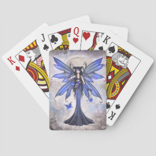 Blauwe Fee Fantasy Kunst Speelkaarten