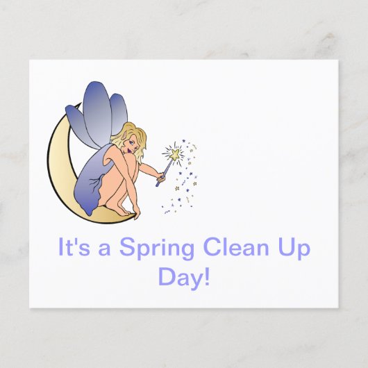 Blauwe Fee Flyer (Voorkant)