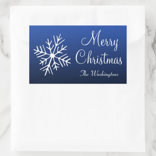 Blauwe feestdag Stickers (Tas)