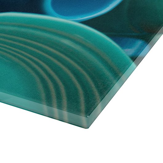 Blauwe Fiesta snijplank Ware (Hoek)