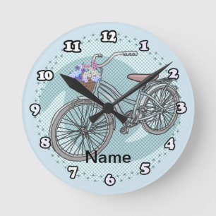Blauwe Fiets Klok