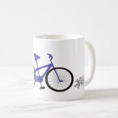 Blauwe fiets koffiemok (Voorkant rechts)