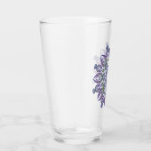 Blauwe fietsen glas (Rechts)