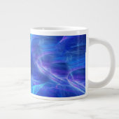 Blauwe Flash-Mok Jumbo Mok (Rechts)