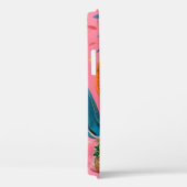 Blauwe flip-flop naast de stoel Case-Mate iPhone case (Achterkant / Rechts)