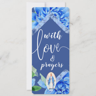 Blauwe Floral   Alle gelegenheden   Maagd Maria