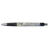 Blauwe Floral Quilt Pen (Voorkant)