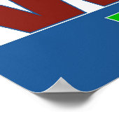 BLAUWE FLUWEEL HYBRIDE POSTER (Hoek)