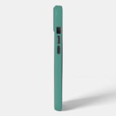 Blauwe Folk Art Forel/Zalm Case-Mate iPhone Case (Achterkant / Links)