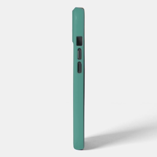 Blauwe Folk Art Forel/Zalm Case-Mate iPhone Case (Achterkant / Links)