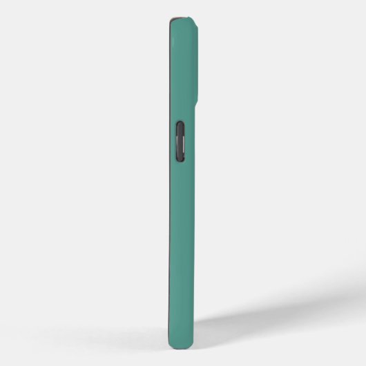 Blauwe Folk Art Forel/Zalm Case-Mate iPhone Case (Achterkant / Rechts)