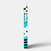 Blauwe fruitpatronen Kunst schilderen. Nu kopen Case-Mate iPhone Case (Achterkant / Links)