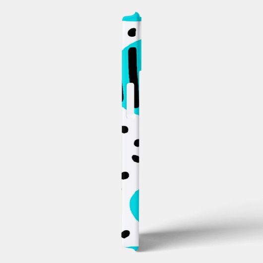 Blauwe fruitpatronen Kunst schilderen. Nu kopen Case-Mate iPhone Case (Achterkant / Rechts)