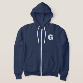 Blauwe G Hoodie