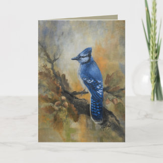Blauwe Gaai "Jaybird" Kaart