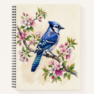 Blauwe Gaai Vogel Notitieboek