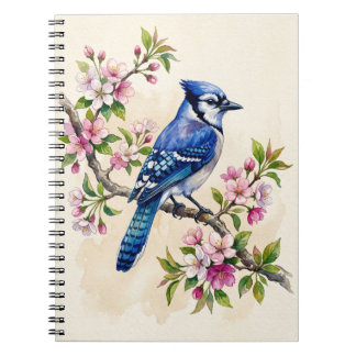 Blauwe Gaai Vogel Notitieboek