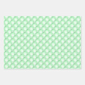 Blauwe, Gele en Groene Getufte Parels Inpakpapier Vel (Voorkant 3)