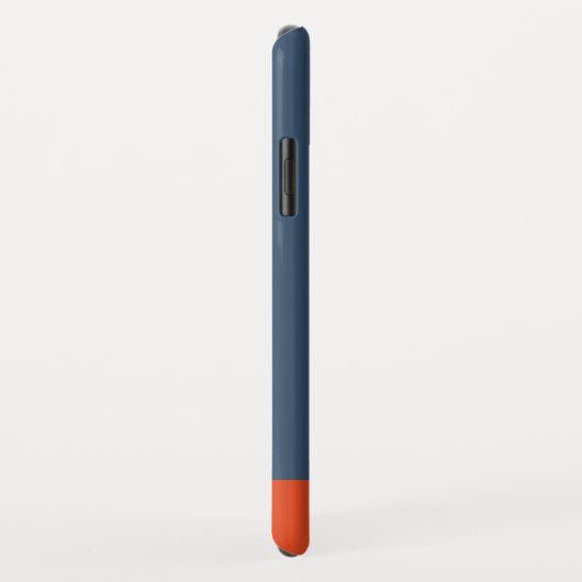 Blauwe gele rode crème -  Case-Mate iPhone case (Achterkant/rechts)