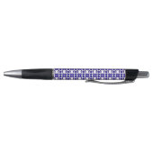 Blauwe Gem Art Structuur Pen (Bodem)