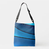 BLAUWE GEOMETRISCHE TAS (Achterkant)