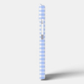 blauwe gingham Case-Mate iPhone case (Achterkant / Links)