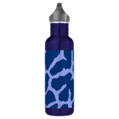 Blauwe Giraffe afdrukken Waterfles (Rechts)