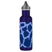 Blauwe Giraffe afdrukken Waterfles (Links)