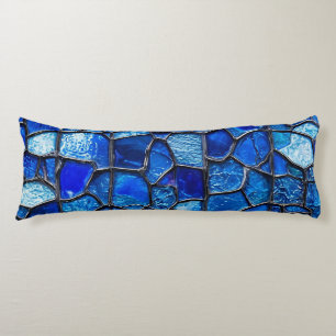 🛏️ Blauwe Glas Comfort Thuis Relax Geschenk 🎁 Lichaamskussen