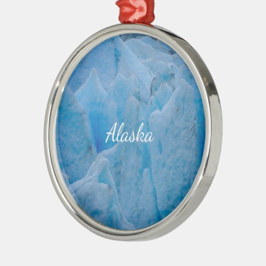 Blauwe Gletsjer Ornament Suvenir (Links)