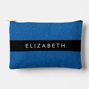 Blauwe Glitter, Glitter Achtergrond, Je Naam Etui