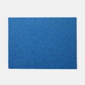 Blauwe glitter, sprankeling, glitterachtergrond deurmat (Voorkant)