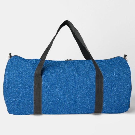 Blauwe glitter, sprankeling, glitterachtergrond plunjezak (Voorkant)