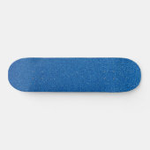 Blauwe glitter, sprankeling, glitterachtergrond skateboard (Horizontaal)