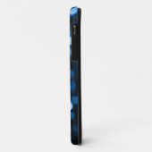 Blauwe glitterlichten - Personeel uw eigen Case-Mate iPhone Case (Achterkant/links)