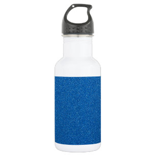 Blauwe Glitters, Glans, Glitterachtergrond Waterfles