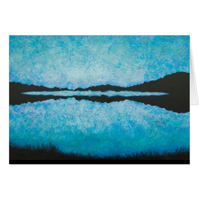 Blauwe gloed (Voorkant Horizontaal)