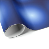 Blauwe gloeibalkbalken cadeaupapier (Rol Hoek)