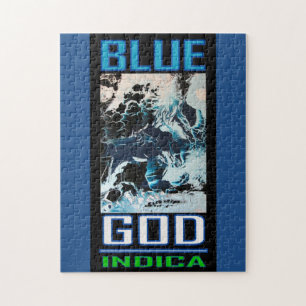 BLAUWE GOD INDICA LEGPUZZEL