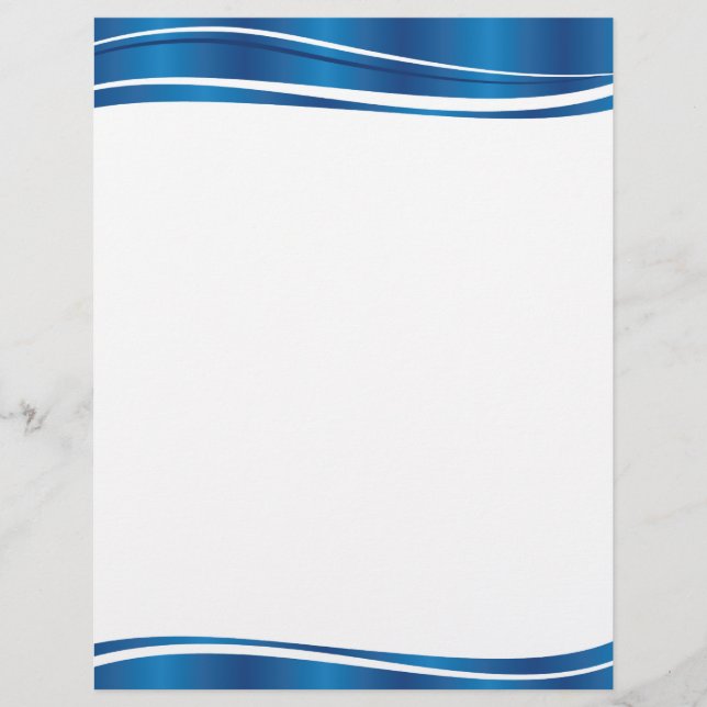 Blauwe golf (Voorkant)