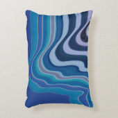 Blauwe Golf Accent Kussen (Voorkant(Verticaal))