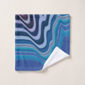 Blauwe Golf Bad Handdoek (Wasdoekje)