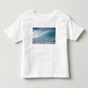 Blauwe golf breekt, Maui, Hawaii, VS 2 Kinder Shirts