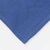 Blauwe Golf Fleece Deken (Hoek)