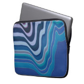 Blauwe Golf Laptop Sleeve (Voorkant Links)